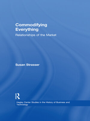 cover image of Commodifying Everything